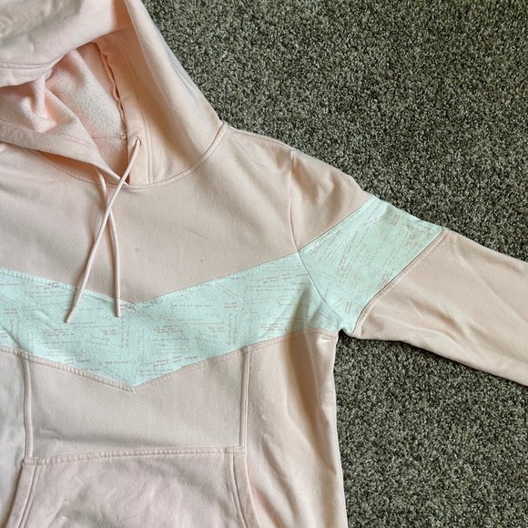 Buffbunny Collection Hero Sweatshirt Hoodie, Size Large, Pink & White - Picture 12 of 13